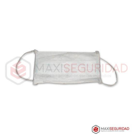 Barbijo doble capa con ajuste nasal y elástico *CONSULTAR PRECIO Y DISPONIBILIDAD*